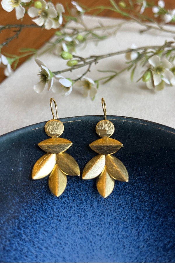 Teagan Earrings Gold