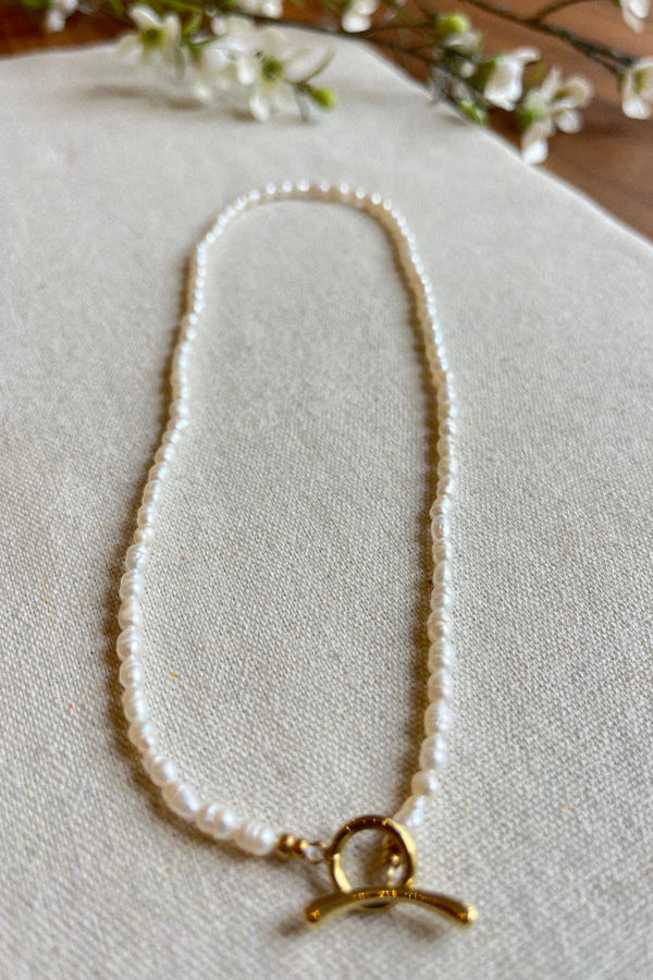 Perla Necklace White