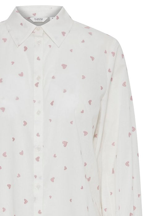 20815247 Jadis Blouse White Pale Mauve Hearts