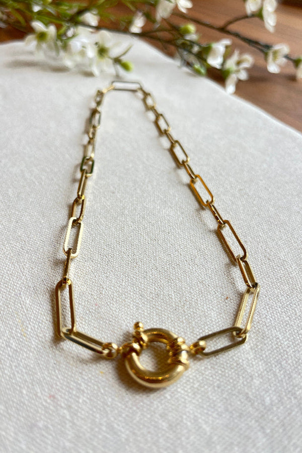 Primrose Necklace Gold