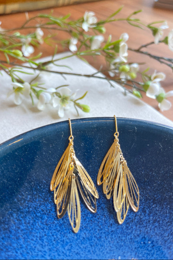 Theodora Earrings Gold