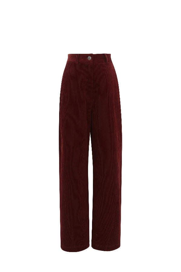 Elysa 1FWCHC24018 Trousers Bordeaux