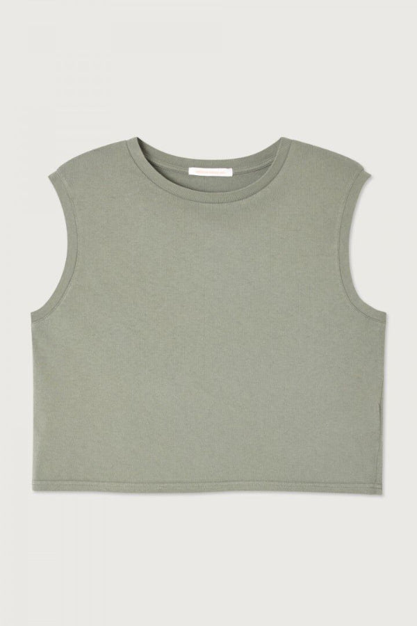 Ouky OUK01A Top Vert de Gris Vintage