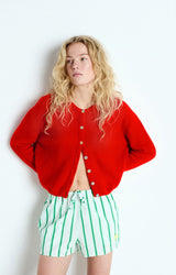 Vitow VITO19E Cardigan Fraise