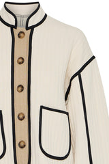 Kate Quilted 20122547 Jacket Almond