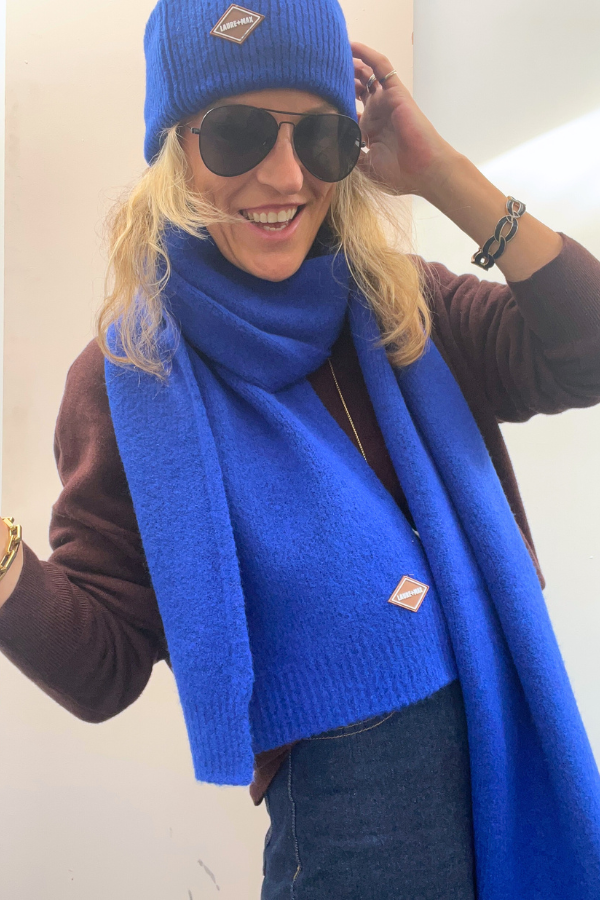 Alysse 24AH181 Scarf Bleu Roi