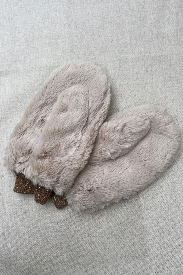 Biche Mittens Beige