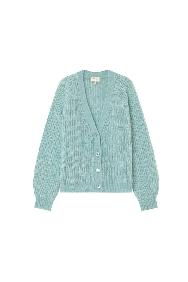 Panettone Cardigan Aqua