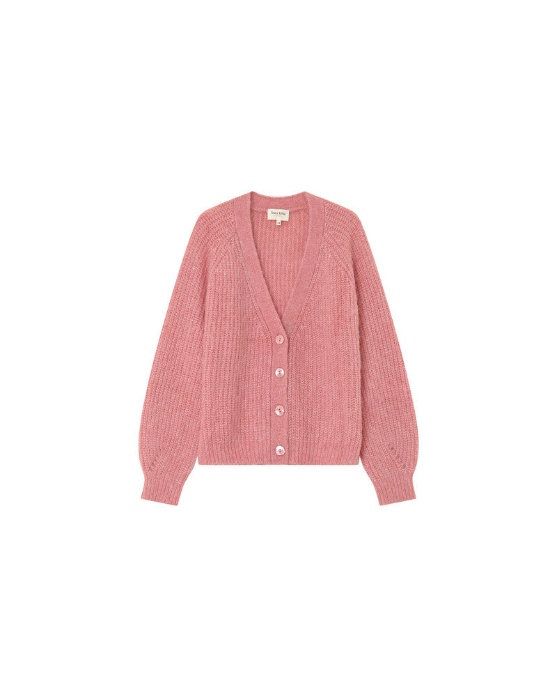 Panettone Cardigan Rose