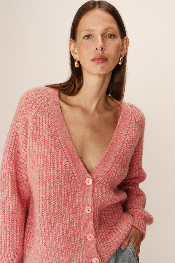 Panettone Cardigan Rose