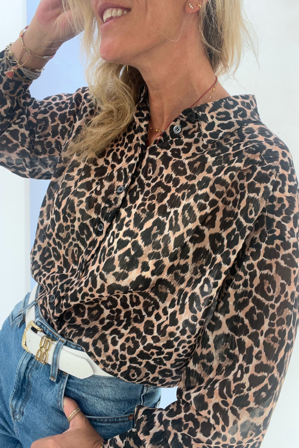 Charlize 24AH156 Blouse Leopard