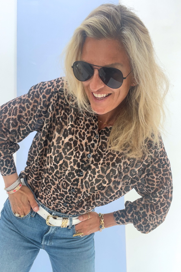 Charlize 24AH156 Blouse Leopard