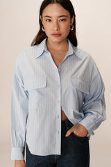 Phoebe Blouse Blue