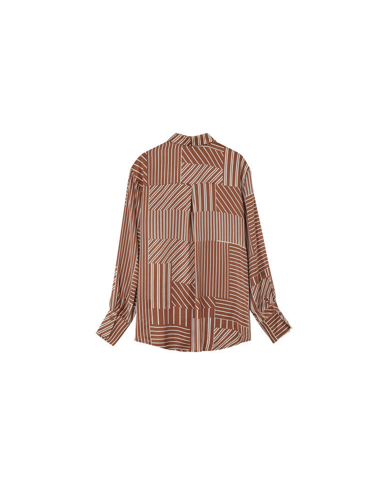 Neo Blouse Chocolat