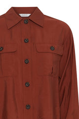 20815599 Ibine Blouse Brandy Brown