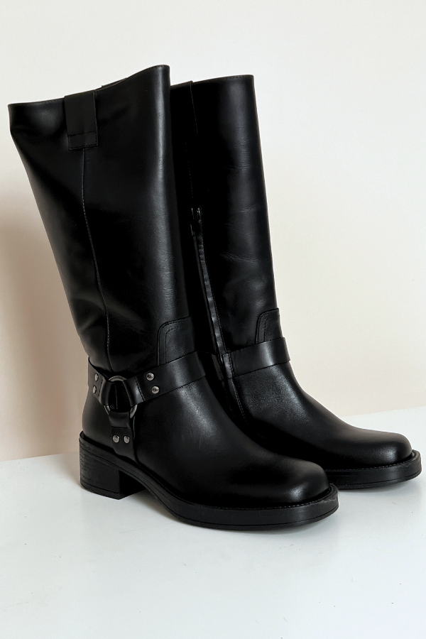 Florence Boots Vitello Nero