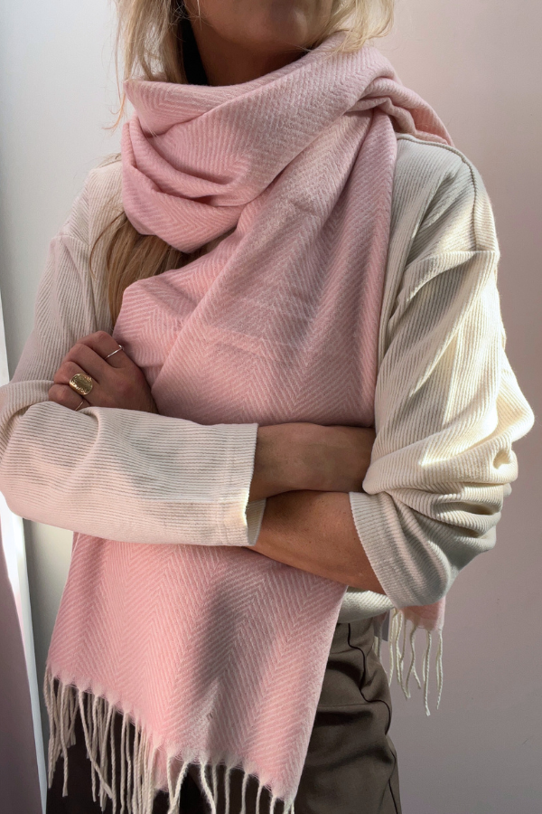 JA185SL24501 Scarf Light Pink