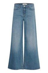 20119022 Twiggy Wide Jeans Light Blue