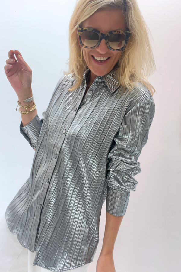 Linda H24C07283 Blouse Silver