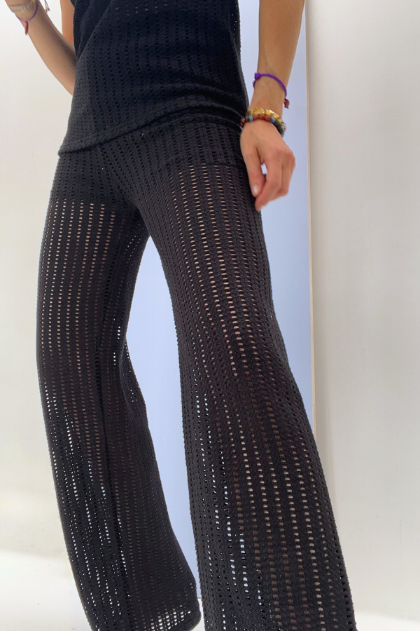 Morgane Trousers Black