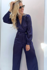 Rachelle 1FWCHC24114 Jumpsuit Blue