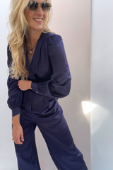 Rachelle 1FWCHC24114 Jumpsuit Blue