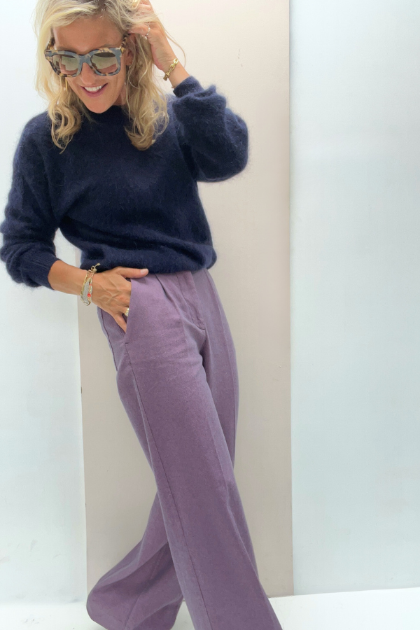 Roda 147705 Trousers Purple