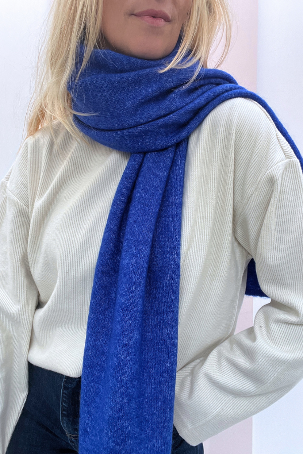 SC20103 Scarf Bleu Electrique