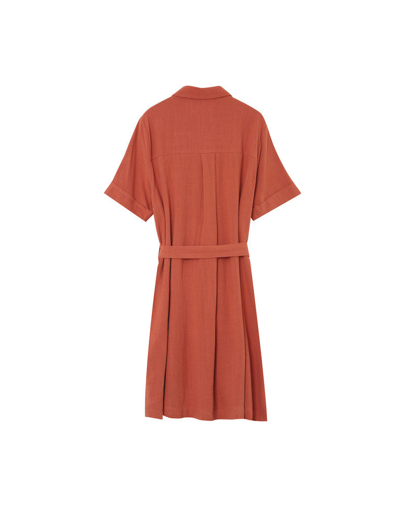 Paquita Dress Terracotta