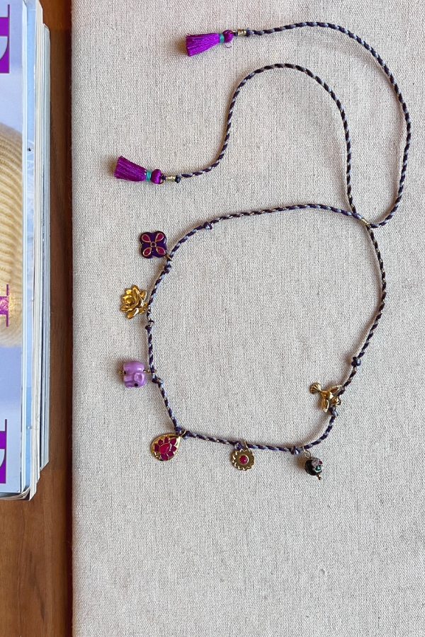 Sumbo Necklace Purple