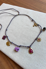 Sumbo Necklace Purple