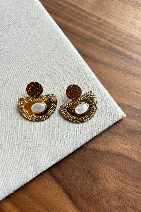 Telma Earrings Gold
