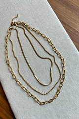 Topolo Necklace Gold