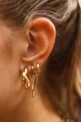 Wobbly Earring Gold