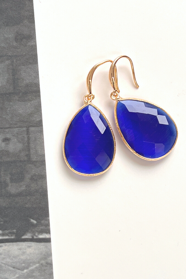 Charlotte Earrings Blue